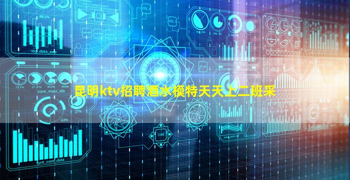昆明ktv招聘酒水模特天天上二班采
